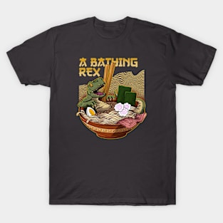 Bathing T-Rex T-Shirt